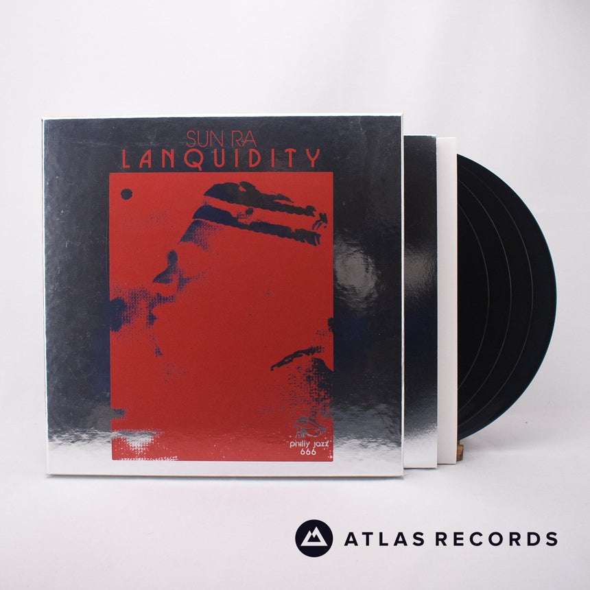 Sun Ra Lanquidity 4 x LP Vinyl Record - Front Cover & Record