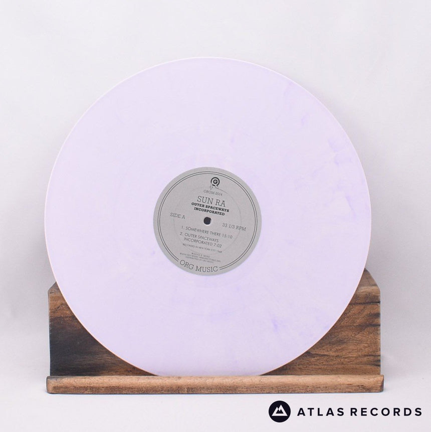 Sun Ra - Outer Spaceways Incorporated - White & Purple LP Vinyl Record - NM/NM