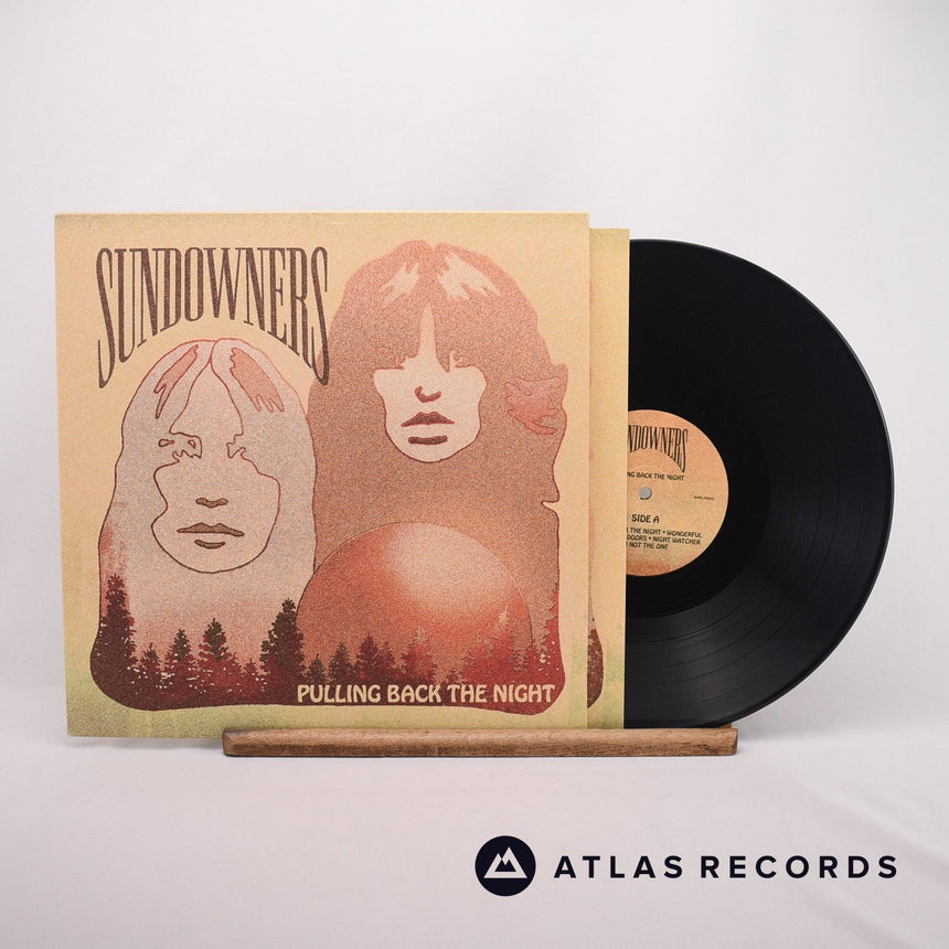 Sundowners Pulling Back the Night LP Vinyl Record - Front Cover & Record