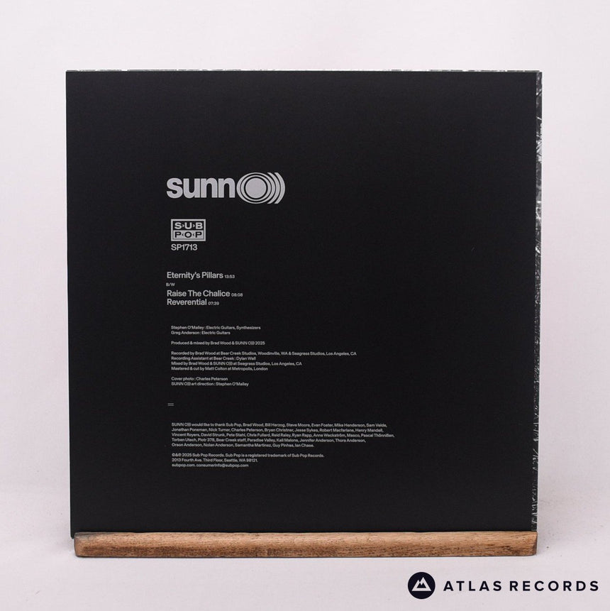 Sunn O))) - Eternity's Pillars B/W Raise The Chalice & Reverential - 12" Vinyl