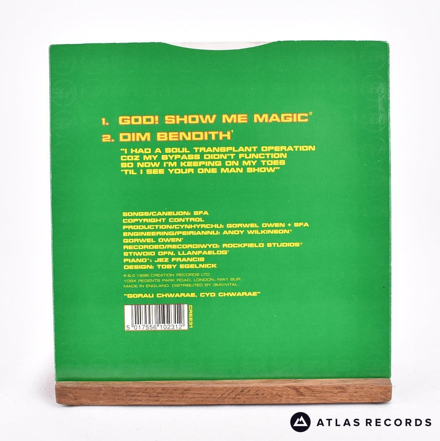 Super Furry Animals - God! Show Me Magic - 7" Vinyl Record - EX/EX