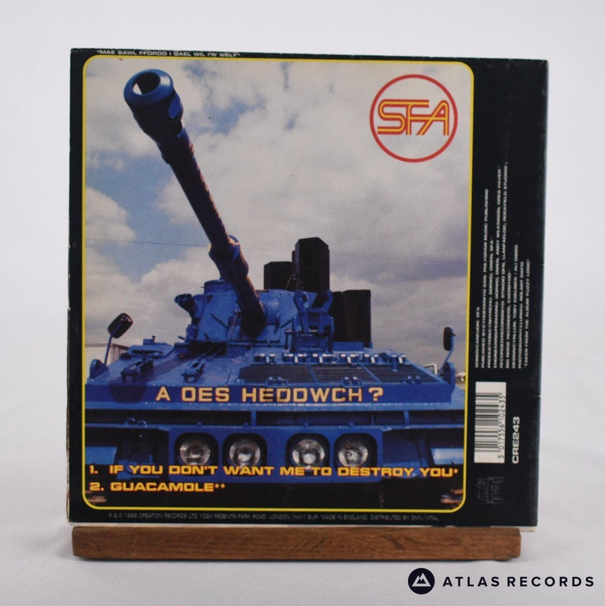 Super Furry Animals - If You Don't Want Me To Destroy You - 7" Vinyl Record - VG+/EX