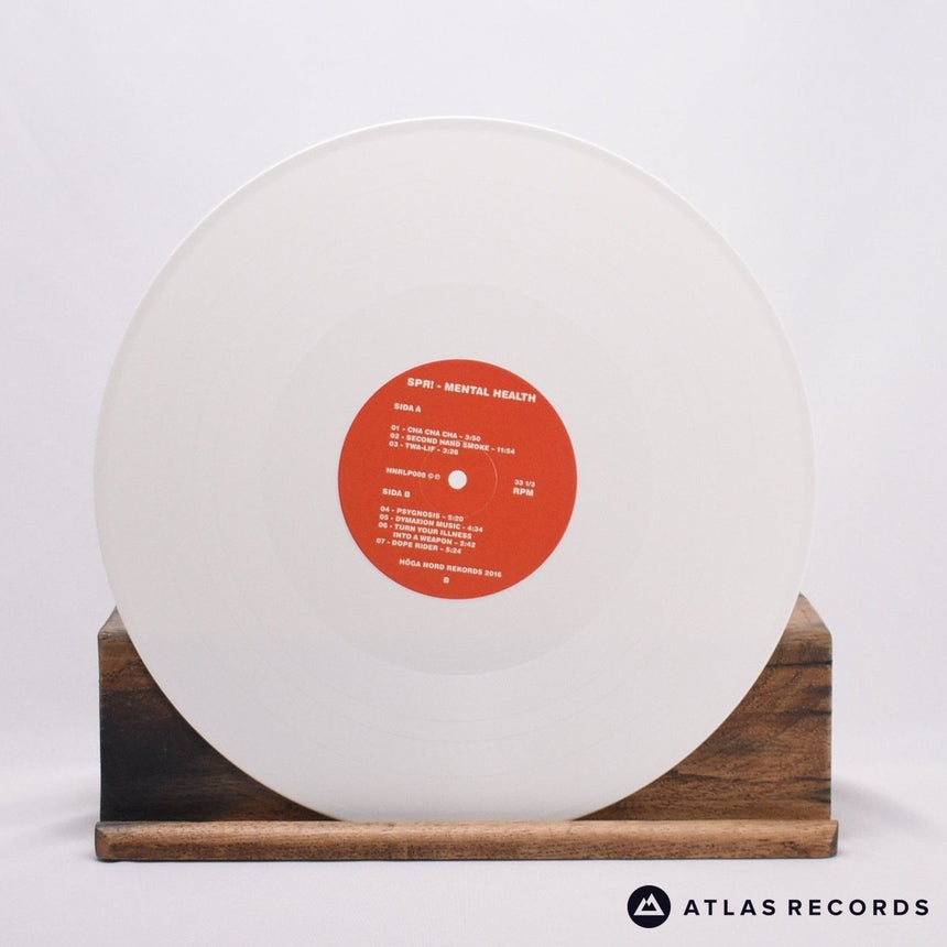 Super! - Mental Health - White Limited Edition LP Vinyl Record - NM/NM