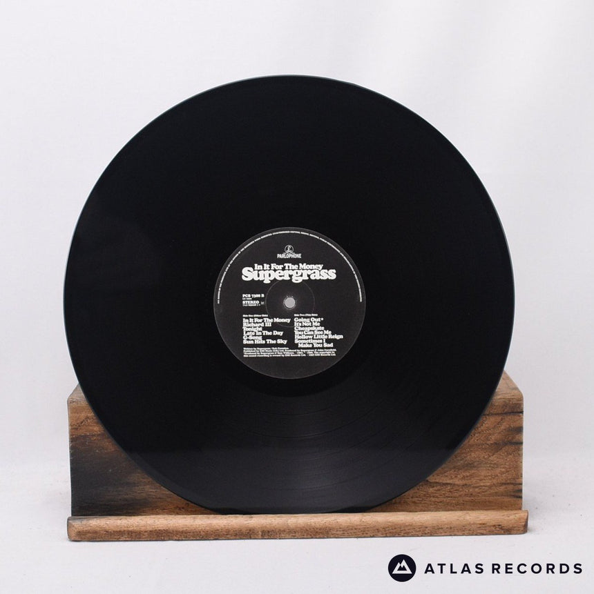 Supergrass - In It For The Money - A-2 B-1 LP Vinyl Record - EX/EX