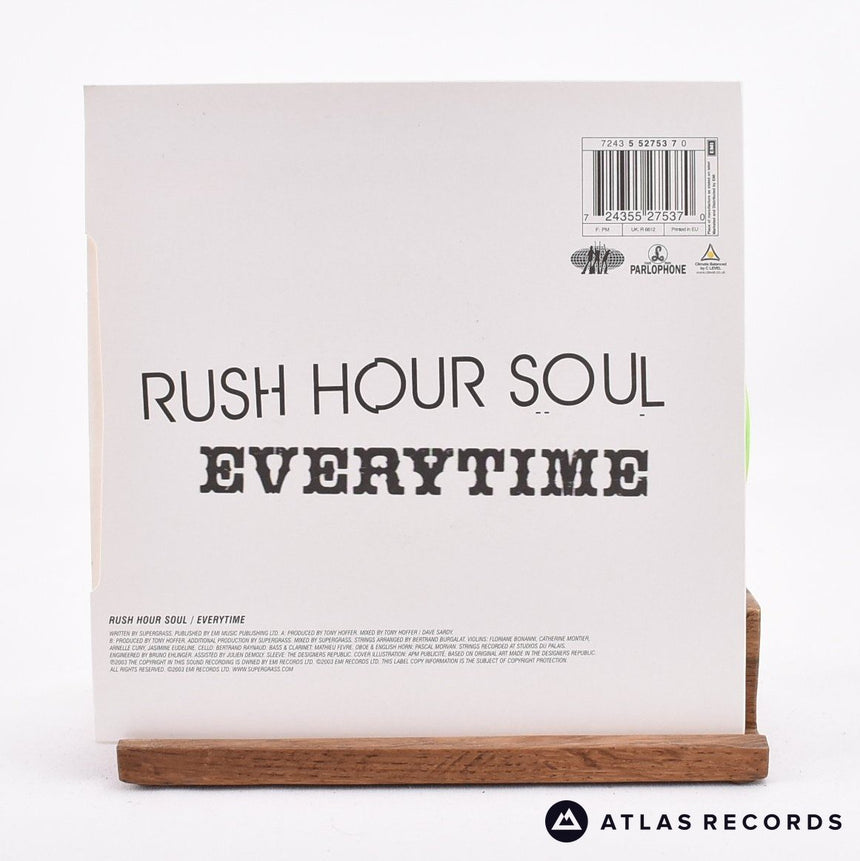 Supergrass - Rush Hour Soul - Green Insert 7" Vinyl Record - NM/NM