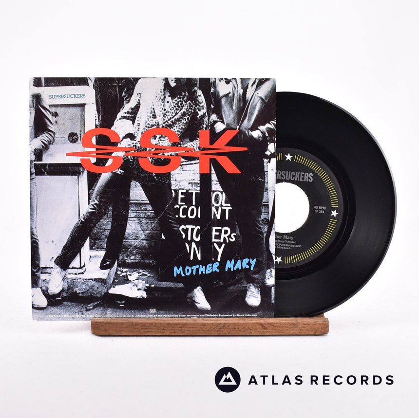 Supersuckers Mother Mary 7" Vinyl Record - Front Cover & Record