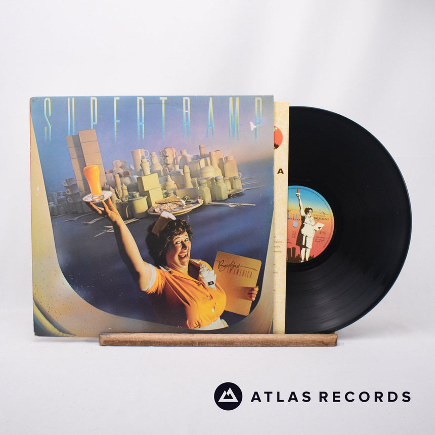 Supertramp Breakfast In America LP Vinyl Record - Front Cover & Record