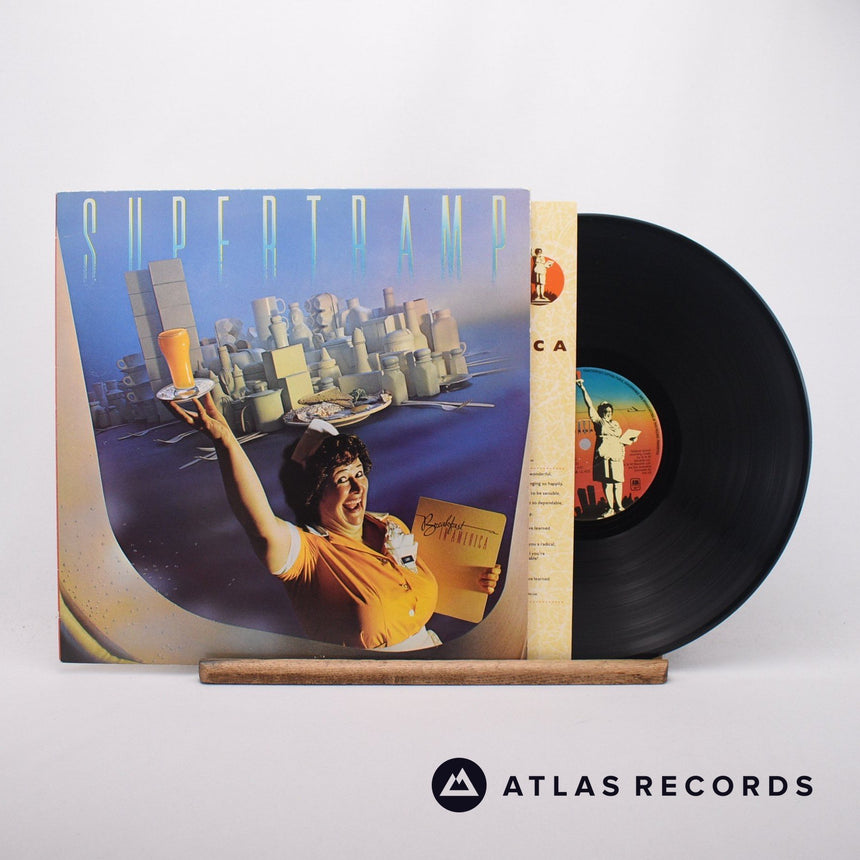 Supertramp Breakfast In America LP Vinyl Record - Front Cover & Record