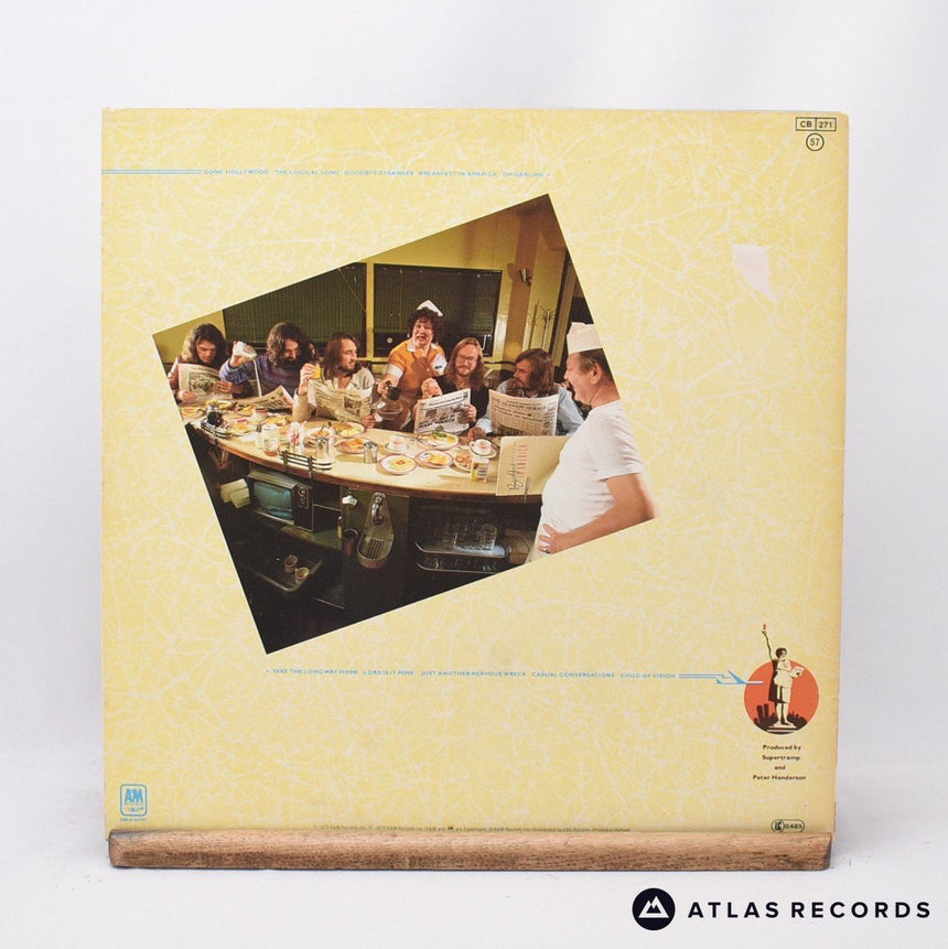 Supertramp - Breakfast In America - A-1 B-1 LP Vinyl Record - VG+/EX