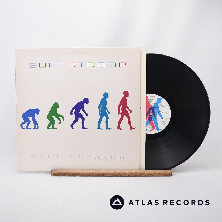 Supertramp Brother Where You Bound LP Vinyl Record - Front Cover & Record