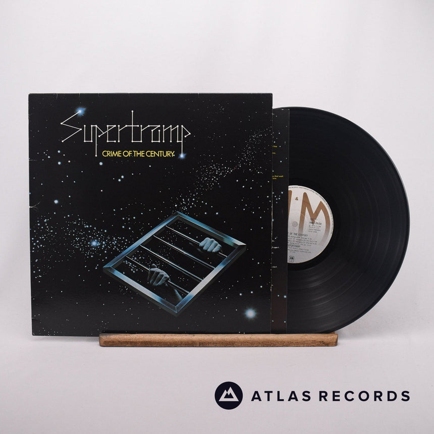 Supertramp Crime Of The Century LP Vinyl Record - Front Cover & Record