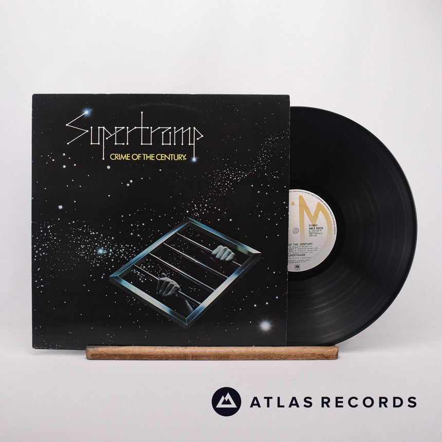 Supertramp Crime Of The Century LP Vinyl Record - Front Cover & Record