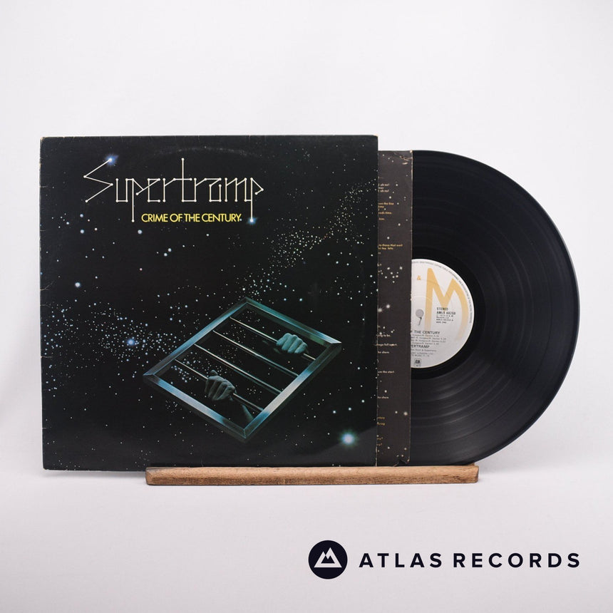 Supertramp Crime Of The Century LP Vinyl Record - Front Cover & Record