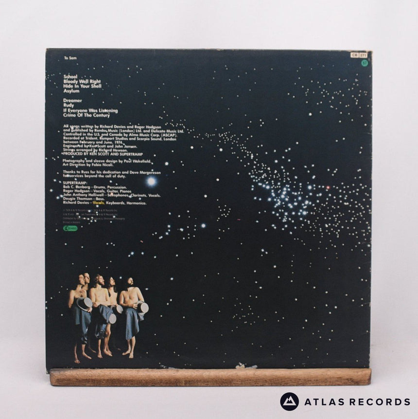 Supertramp - Crime Of The Century - Repress LP Vinyl Record - VG+/VG+