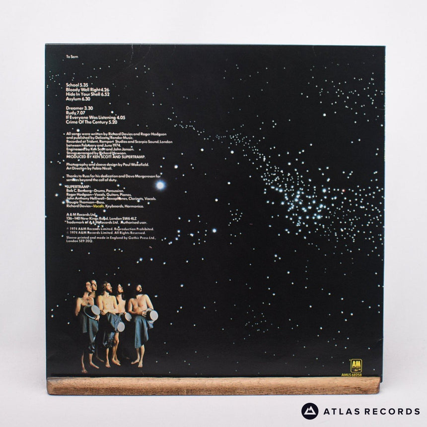 Supertramp - Crime Of The Century - Reissue LP Vinyl Record - EX/EX