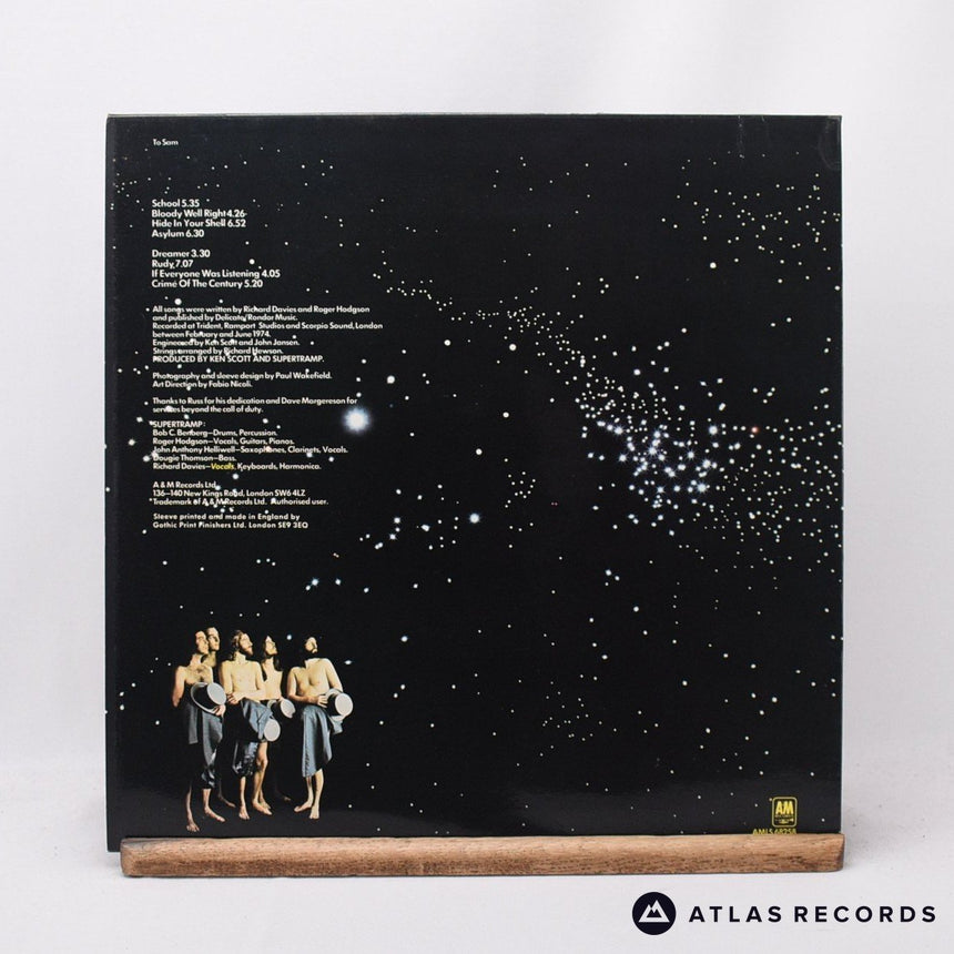 Supertramp - Crime Of The Century - A-7 B-10 LP Vinyl Record - EX/VG+