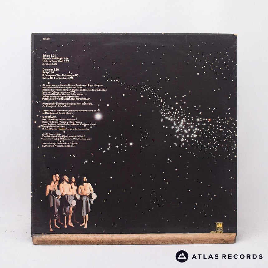 Supertramp - Crime Of The Century - A5 B5 LP Vinyl Record - VG+/EX