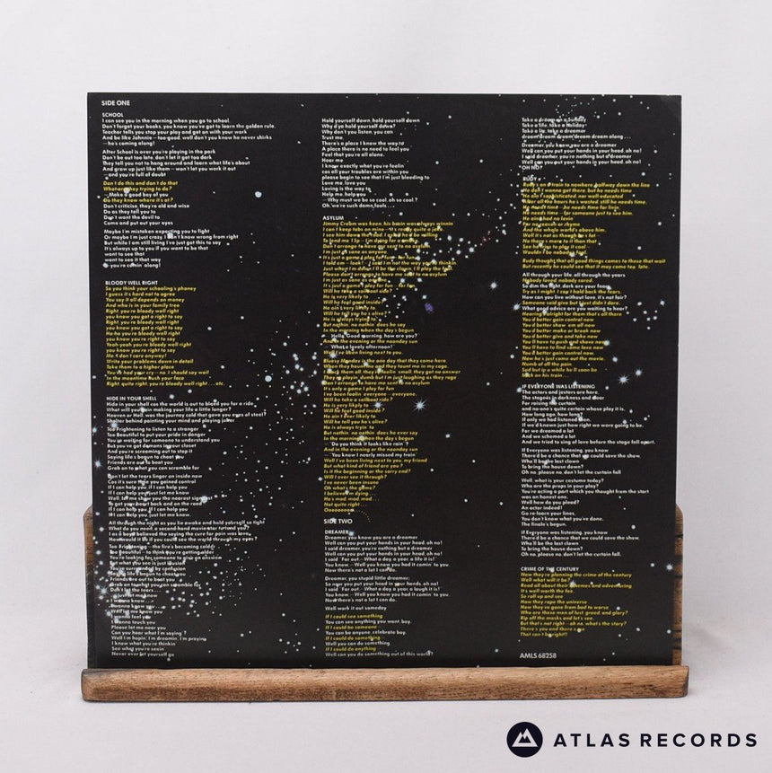 Supertramp - Crime Of The Century - LP Vinyl Record - VG+/VG+