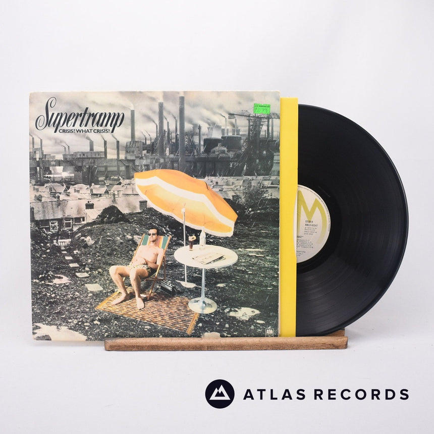 Supertramp Crisis? What Crisis? LP Vinyl Record - Front Cover & Record