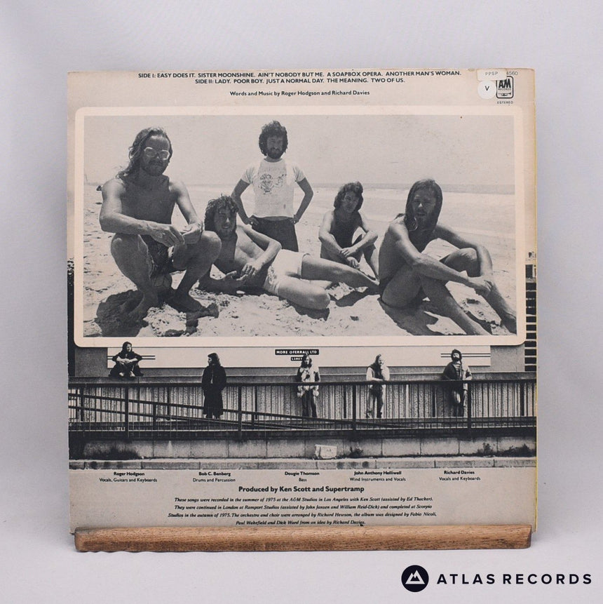 Supertramp - Crisis? What Crisis? - Reissue Portuguese LP Vinyl Record - EX/EX