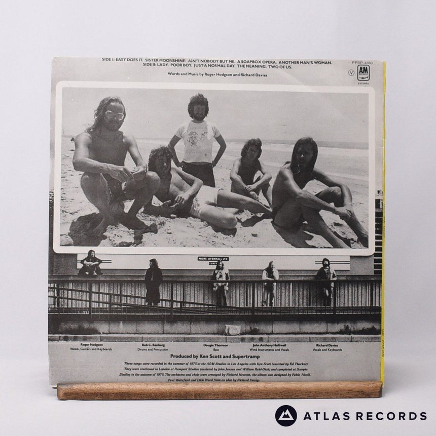 Supertramp - Crisis? What Crisis? - Reissue Portuguese LP Vinyl Record - VG+/NM