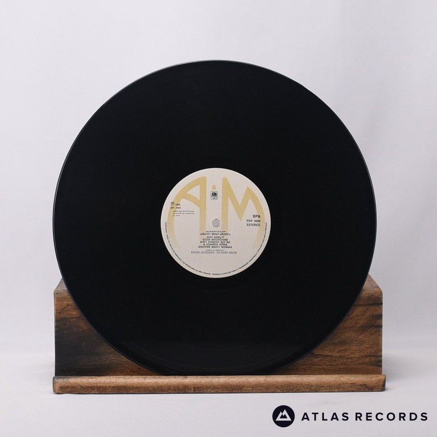 Supertramp - Crisis? What Crisis? - Reissue Portuguese LP Vinyl Record - VG+/NM