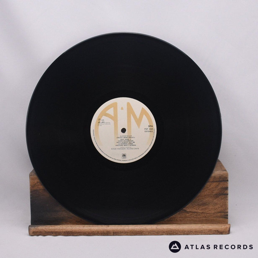 Supertramp - Crisis? What Crisis? - Reissue Portuguese LP Vinyl Record - EX/EX