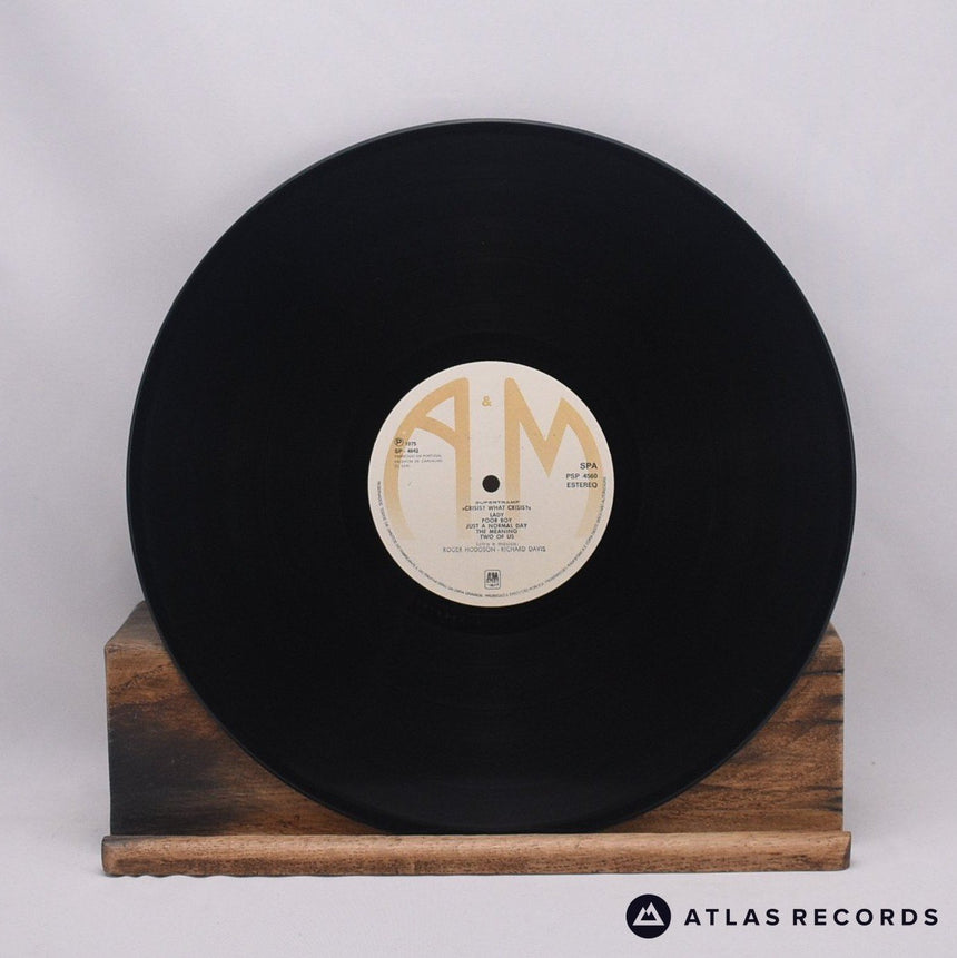 Supertramp - Crisis? What Crisis? - Reissue Portuguese LP Vinyl Record - EX/EX