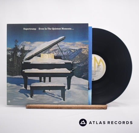 Supertramp Even In The Quietest Moments... LP Vinyl Record - Front Cover & Record
