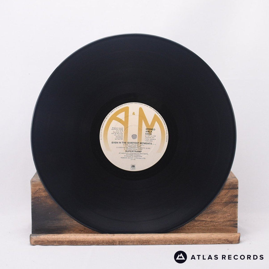 Supertramp - Even In The Quietest Moments... - A3 B2 LP Vinyl Record - VG+/VG+