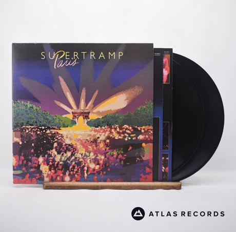 Supertramp Paris Double LP Vinyl Record - Front Cover & Record