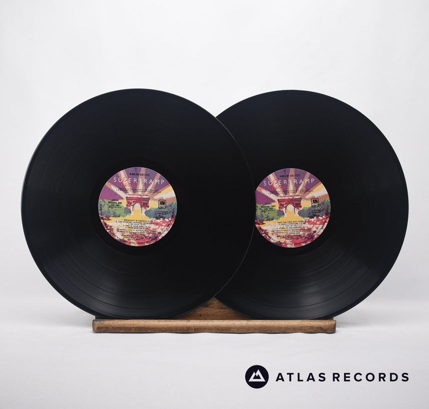 Supertramp - Paris - Gatefold Double LP Vinyl Record - EX/EX