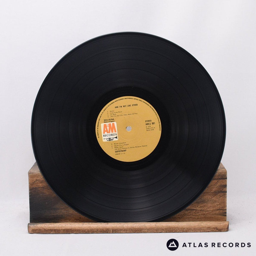 Supertramp - Supertramp - Repress LP Vinyl Record - VG+/VG+