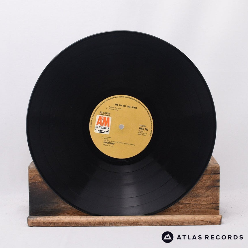 Supertramp - Supertramp - Repress LP Vinyl Record - VG+/VG+