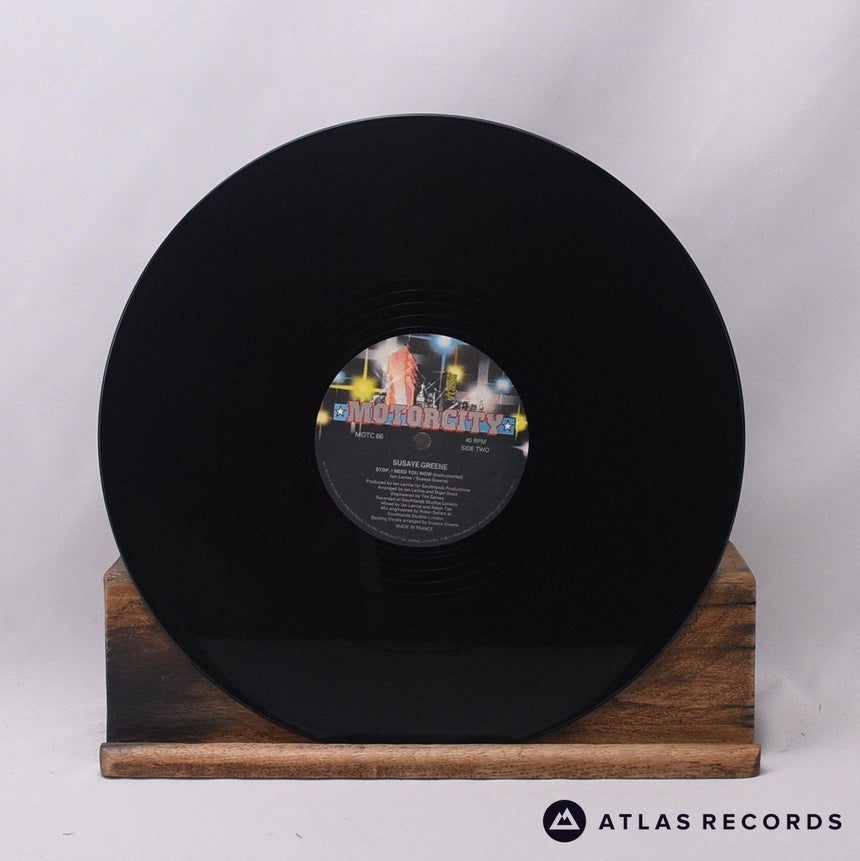 Susaye Greene - Stop, I Need You Now - 12" Vinyl Record - VG+/EX