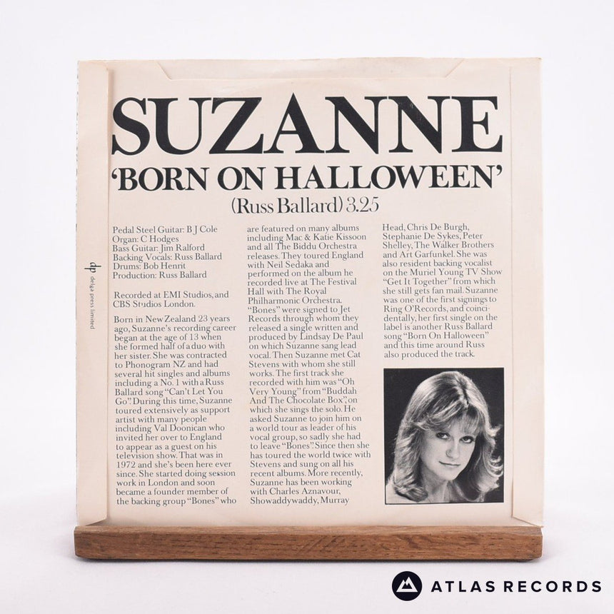 Suzanne Lynch - Born On Halloween - 7" Vinyl Record - EX/VG+