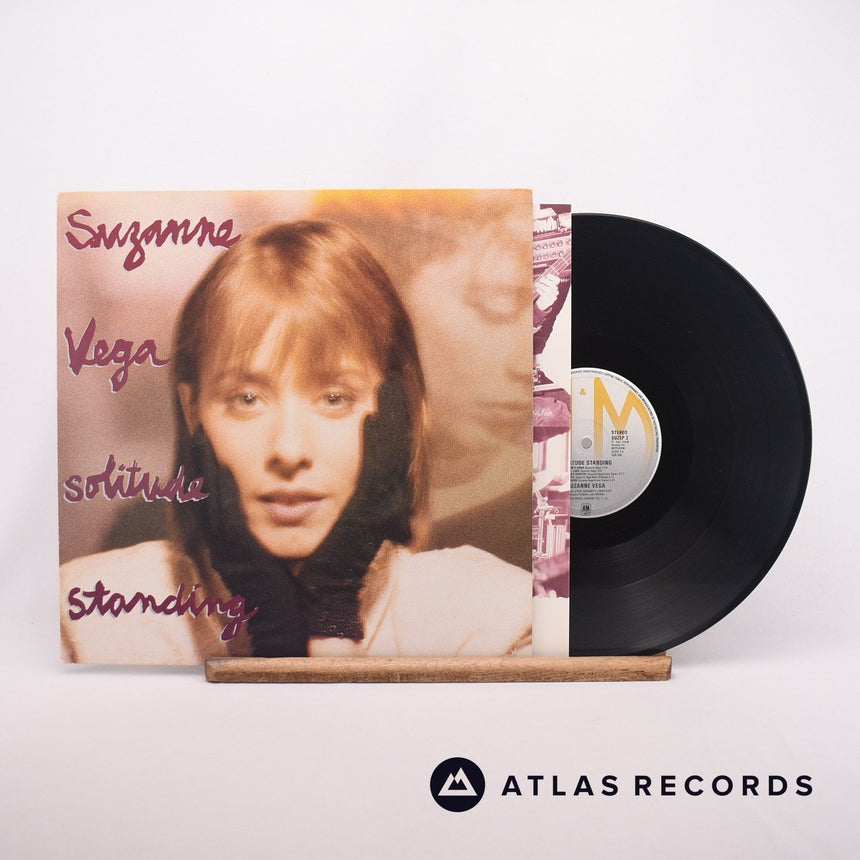 Suzanne Vega Solitude Standing LP Vinyl Record - Front Cover & Record