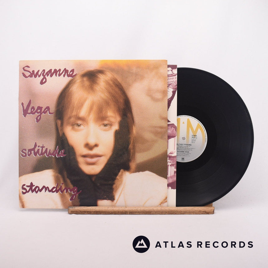Suzanne Vega Solitude Standing LP Vinyl Record - Front Cover & Record