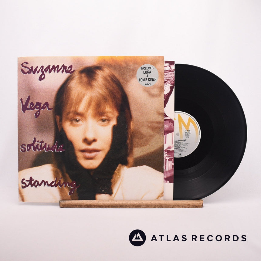 Suzanne Vega Solitude Standing LP Vinyl Record - Front Cover & Record