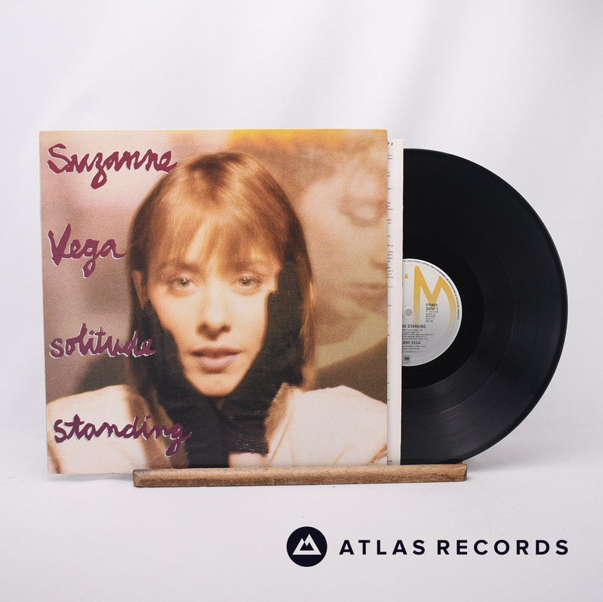 Suzanne Vega Solitude Standing LP Vinyl Record - Front Cover & Record