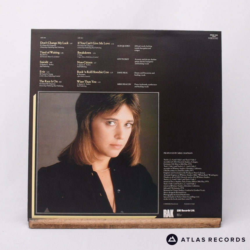 Suzi Quatro - If You Knew Suzi... - Textured Sleeve LP Vinyl Record - EX/EX