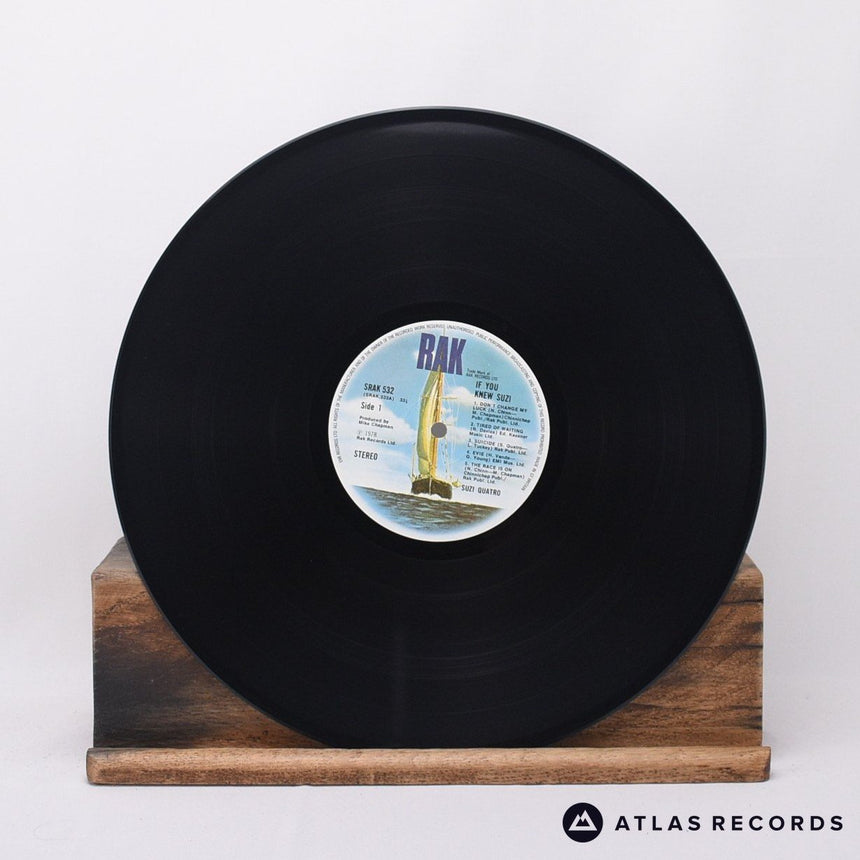 Suzi Quatro - If You Knew Suzi... - Textured Sleeve LP Vinyl Record - EX/EX