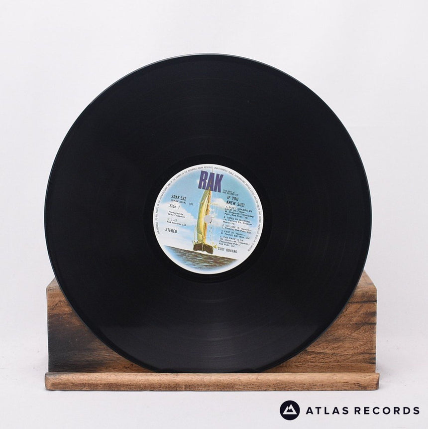 Suzi Quatro - If You Knew Suzi... - Textured Sleeve LP Vinyl Record - VG+/VG+