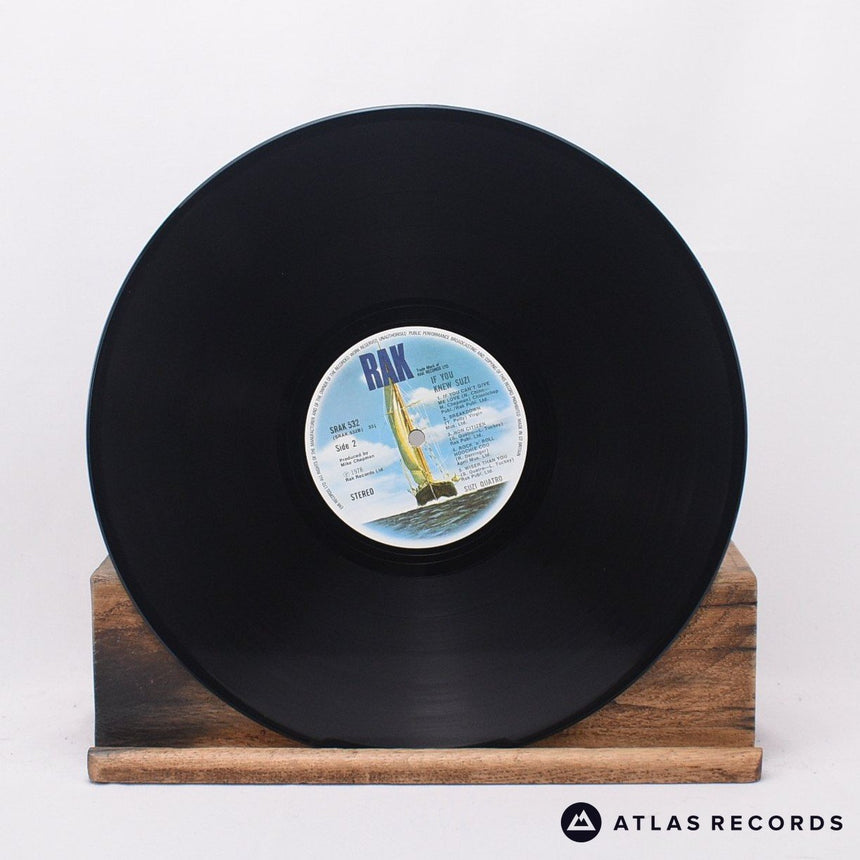 Suzi Quatro - If You Knew Suzi... - Textured Sleeve LP Vinyl Record - VG+/VG+