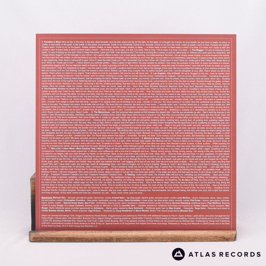 Swans - The Beggar - Embossed Sleeve A B C D Double LP Vinyl Record - NM/EX