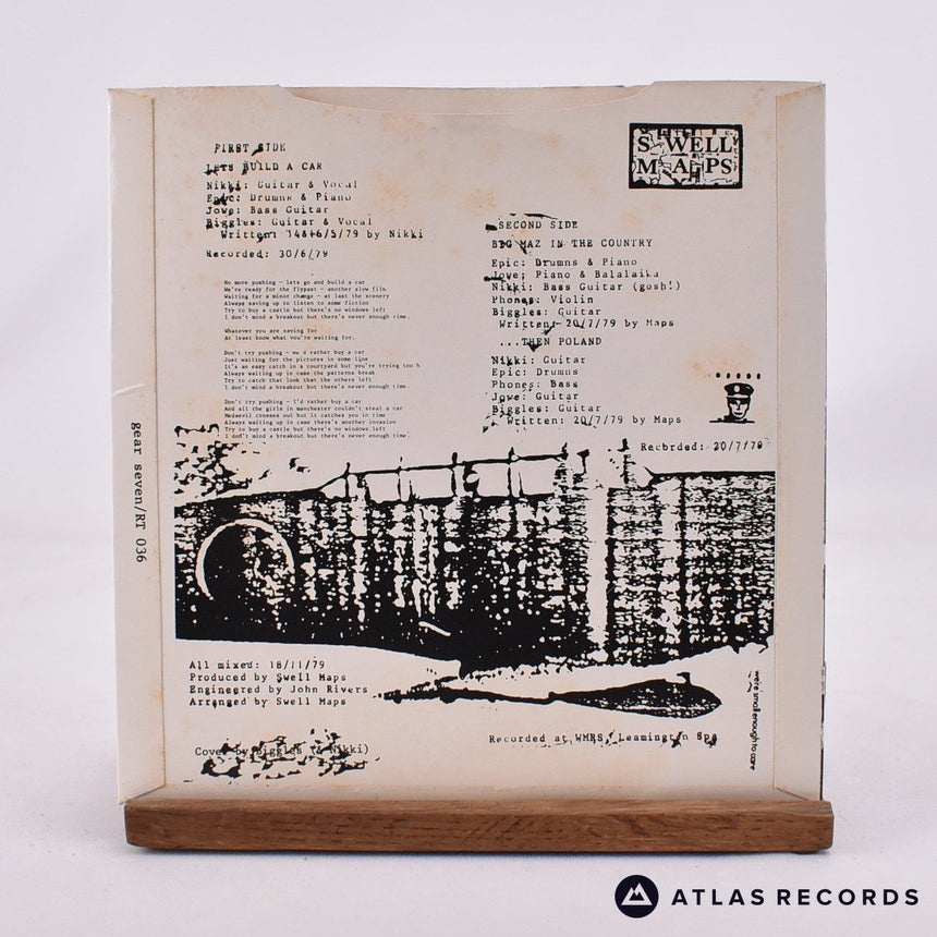 Swell Maps - Let's Build A Car - Porky 7" Vinyl Record - VG+/EX