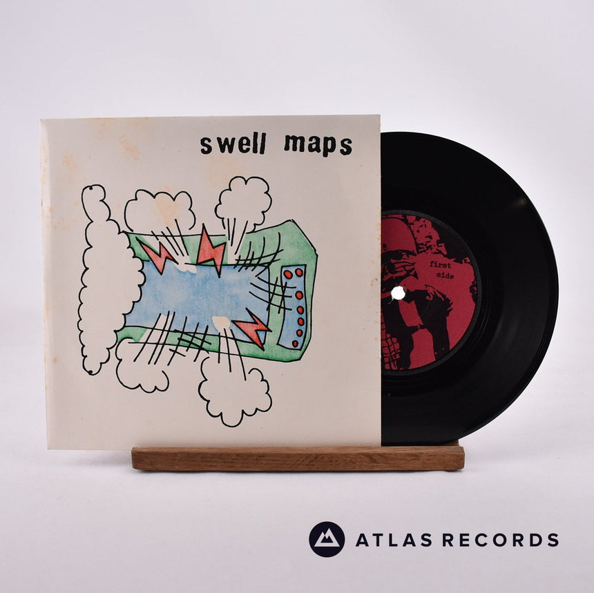 Swell Maps Real Shocks 7" Vinyl Record - Front Cover & Record