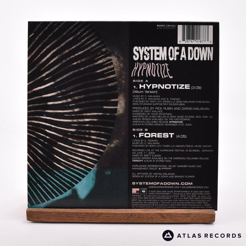 System Of A Down - Hypnotize - 7" Vinyl Record - NM/NM