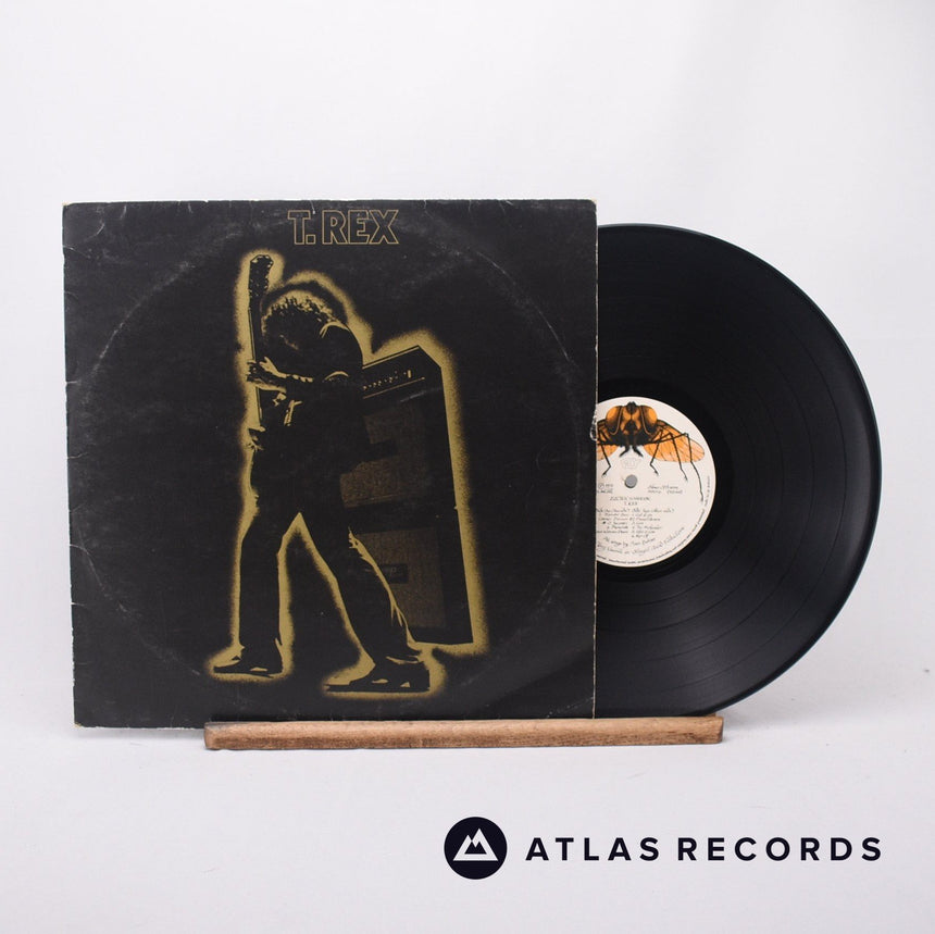 T. Rex Electric Warrior LP Vinyl Record - Front Cover & Record