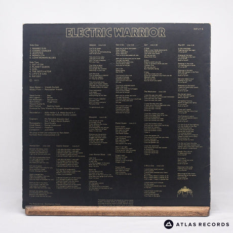 T. Rex - Electric Warrior - A-2U B-2U PORKY LP Vinyl Record - VG+/VG+